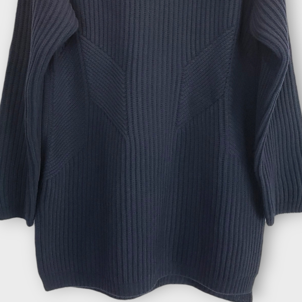 Thakoon Lambswool Turtleneck Sweater Navy XS - Picture 4 of 11